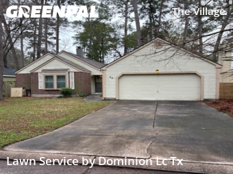 Yard Mowingin Spring,77380,Lawn Mow by Dominion Lc Tx, work completed in Feb , 2026