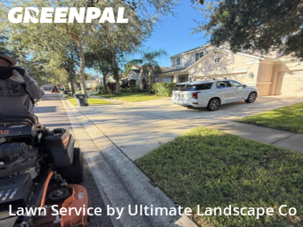 Yard Mowingin Brandon,33578,Lawn Cutting by Ultimate Landscape Co, work completed in Oct , 2025