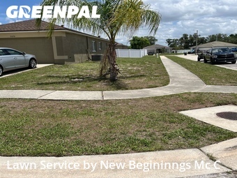 Lawn Mowing Servicein Riverview,33579,Lawn Maintenance by New Begininngs Mc C, work completed in Jun , 2026
