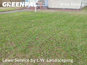 Garden Trimming in Portsmouth, 23704, Front Yard Mowing by L.W. Landscaping , work completed in Dec , 2025