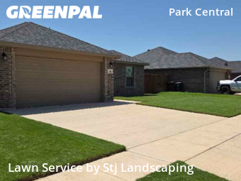 Yard Care in Abilene, 79606, Front Yard Mowing by Stj Landscaping, work completed in Nov , 2025