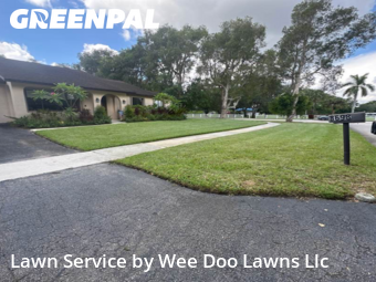 Yard Upkeep in Cooper City, 33328, Grass Cutting by Wee Doo Lawns Llc, work completed in Oct , 2025