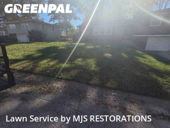 Front Yard Mowing in Independence, 64055, Weekly Mowing by MJS RESTORATIONS, work completed in Dec , 2025