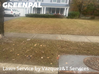 Property Maintenance in Bowie, 20716, Lawn Mowing by Vazquez&T Services, work completed in Nov , 2025