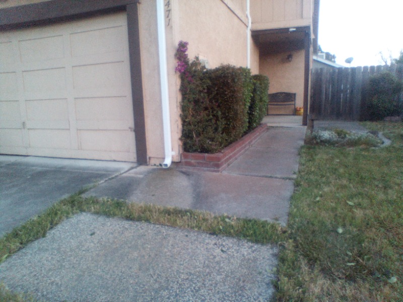 Lawn mowing work by A Pro Home Services in Turlock, CA