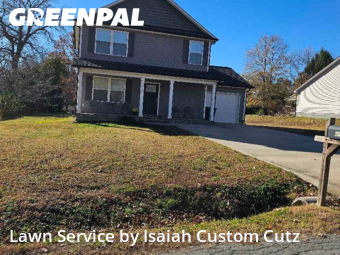 Lawn Mowingin Kannapolis,28083,Lawn Mow by Isaiah Custom Cutz, work completed in Dec , 2025