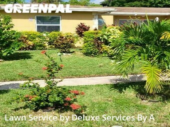 Front Yard Mowing in Lauderdale Lakes, 33311, Lawn Services by Deluxe Services By A, work completed in Oct , 2025