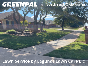 Grass Cutin Edmond,73013,Lawn Service by Lagunas Lawn Care Llc, work completed in Dec , 2025
