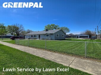 Lawn mowed in Greenwood, 46143