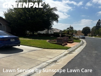 Lawn mowing work completed in Covina, CA