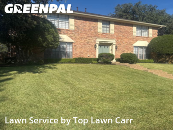 Lawn Mowing Servicein Grapevine,76051,Lawn Cutting by Top Lawn Carr, work completed in Dec , 2025