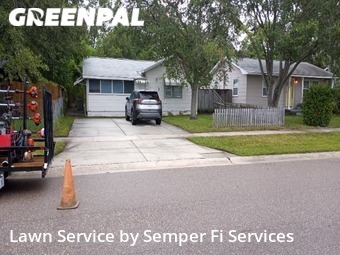 Grass Cut nearby St. Petersburg, FL, 