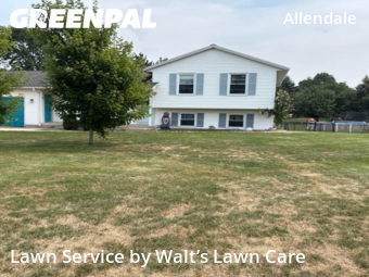 Yard Maintenance in Allendale, 49401, Lawn Maintenance by Walt’s Lawn Care, work completed in Oct , 2025