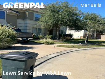 Yard Mowingin League City,77573,Lawn Mow by M&A Lawn, work completed in Dec , 2025