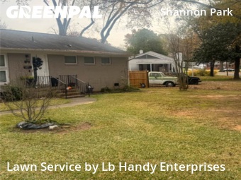 Lawn Cuttingin Charlotte,28215,Lawn Mowing by Lb Handy Enterprises, work completed in Dec , 2025
