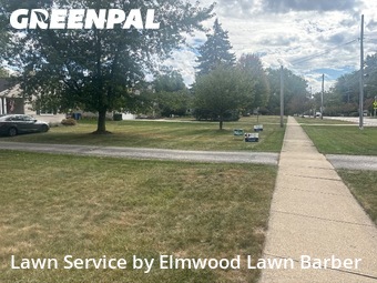 Lawn Mowing in Bay Village, 44140, Yard Management by Elmwood Lawn Barber, work completed in Oct , 2025