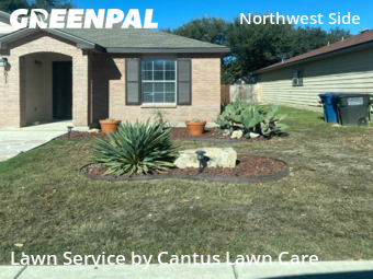 Lawn Mowin San Antonio,78249,Lawn Maintenance by Cantus Lawn Care, work completed in Jan , 2026