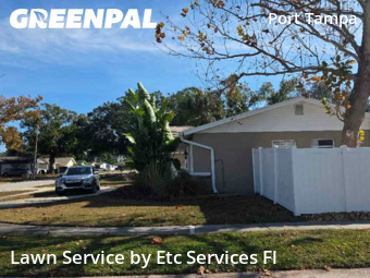 Lawn Servicein Tampa,33616,Lawn Care by Etc Services Fl, work completed in Dec , 2025