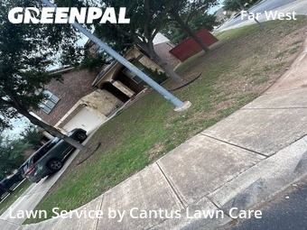 Grass Cut nearby San Antonio, TX, 