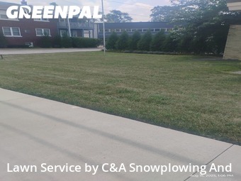 Lawn Carein Des Plaines,60016,Lawn Cut by C&A Snowplowing And , work completed in Nov , 2025