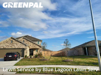 Yard Cuttingin Rosenberg,77471,Lawn Maintenance by Blue Lagoon Lawn Serv, work completed in Nov , 2025