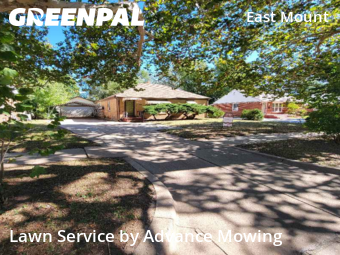 Grass Care in Wichita, 67218, Yard Mowing by Advance Mowing, work completed in Dec , 2025