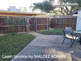 Yard Mowingin Dallas,75243,Lawn Mowing Service by MALDEZ RONAN, work completed in Nov , 2025