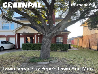 Lawn Cutting in Stafford, 77477, Yard Care by Pepe's Lawn And Mow, work completed in Dec , 2025