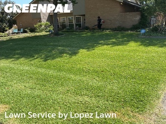 Grass Cuttingin Lewisville,75077,Lawn Care by Lopez Lawn, work completed in Jun , 2026