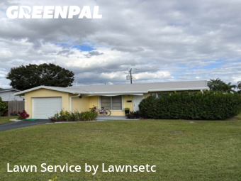 Weekly Mowing in Oakland Park, 33309, Yard Cutting by Lawnsetc, work completed in Nov , 2025
