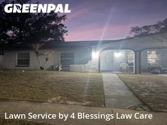 Lawn mowed in Orlando, 32808