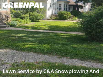 Grass Cuttingin Des Plaines,60016,Lawn Maintenance by C&A Snowplowing And , work completed in Jan , 2026