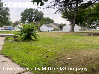 Yard Maintenance in Waterford Township, 48329, Lawn Care by Mitchell&Company, work completed in Oct , 2025
