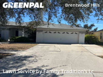 Grass Cutin Brandon,33511,Yard Mowing by Family Tradition’s Lc, work completed in Feb , 2026