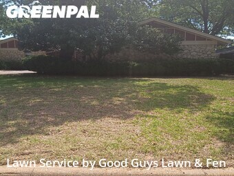 Lawn Cutin Hurst,76054,Lawn Mow by Good Guys Lawn & Fen, work completed in Jul , 2026