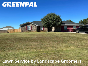 Grass Cutting in Athens, 35613, Landscaping Maintenance by Landscape Groomers , work completed in Oct , 2025