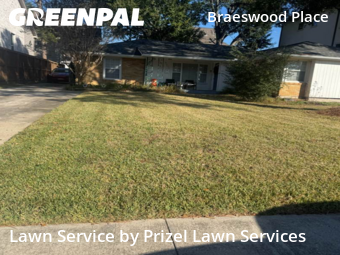 Lawn Cutin Houston,77025,Yard Cutting by Prizel Lawn Services, work completed in Dec , 2025