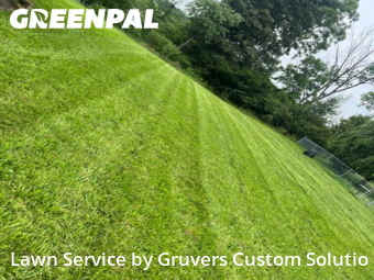 Yard Mowing in Bethlehem, 18020, Front Yard Mowing by Gruvers Custom Solutio, work completed in Nov , 2025