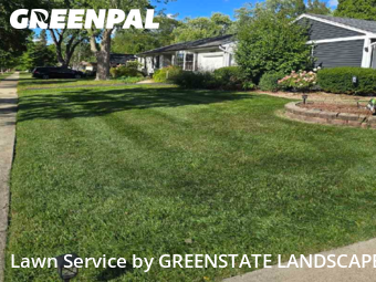 Lawn Maintenancein Arlington Heights,60004,Grass Cut by GREENSTATE LANDSCAPE, work completed in Dec , 2025