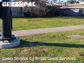 Grass Cuttingin Bellaire,77401,Yard Mowing by Prizel Lawn Services, work completed in Jan , 2026