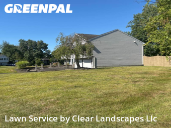 Lawn Mowingin Cicero,13039,Lawn Mowing by Clear Landscapes Llc, work completed in Nov , 2025