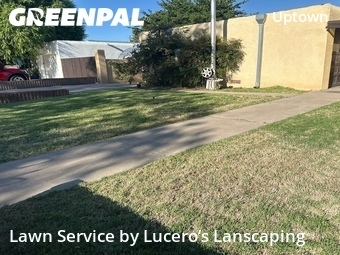 Lawn mowed in Albuquerque, 87110