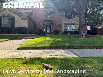 Lawn Mowin Flower Mound,75028,Yard Cutting by Dfw Landscaping , work completed in Jun , 2026