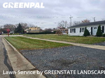 Yard Services in Roselle, 60172, Backyard Mowing by GREENSTATE LANDSCAPE, work completed in Dec , 2025