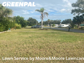 Lawn Mowingin Largo,33771,Lawn Maintenance by Moore&Moore Lawncare, work completed in Dec , 2025