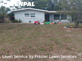Lawn Mowin Largo,33778,Grass Cutting by Frazier Lawn Services, work completed in Feb , 2026