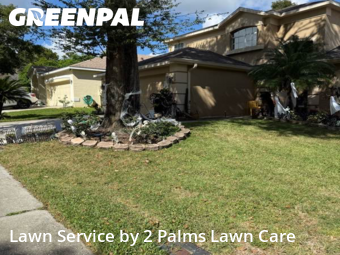 Yard Services in Lake Mary, 32746, Property Maintenance by 2 Palms Lawn Care, work completed in Nov , 2025