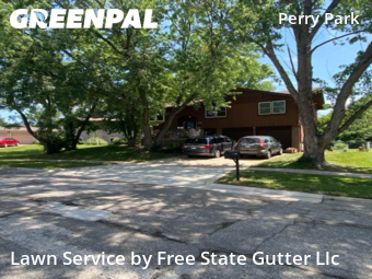 Lawn Mowin Lawrence,66049,Grass Cut by Free State Gutter Llc, work completed in Feb , 2026