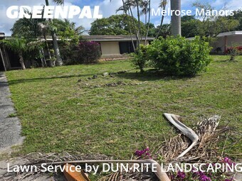 Lawn Maintenancein Fort Lauderdale,33312,Lawn Care Service by DUN-RITE LANDSCAPING, work completed in Jun , 2026