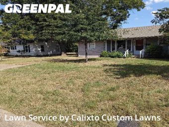 Lawn Servicein Bedford,76022,Lawn Mow by Calixto Custom Lawns, work completed in Nov , 2025
